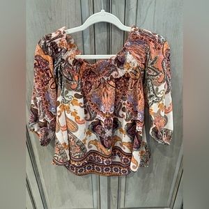 Love For Truth Size Small Top on/off shoulders